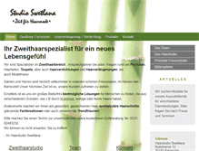 Tablet Screenshot of haarstudio-swetlana.de